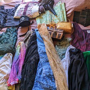 ENTIRE TRUNK Costume/Renaissance Clothes and Supplemental pieces